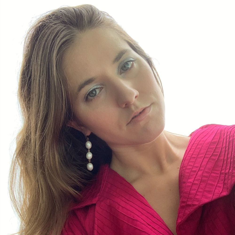 Three Fresh Water Pearl Earrings